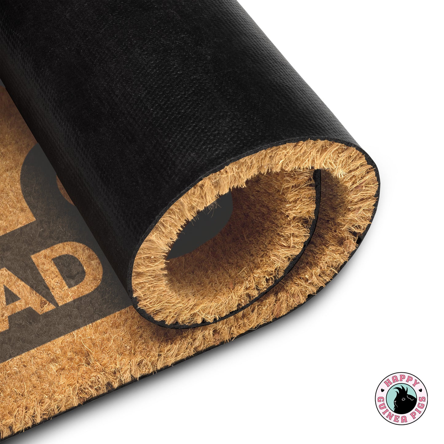 Crazy Guinea Pig Dad Lives Here Doormat