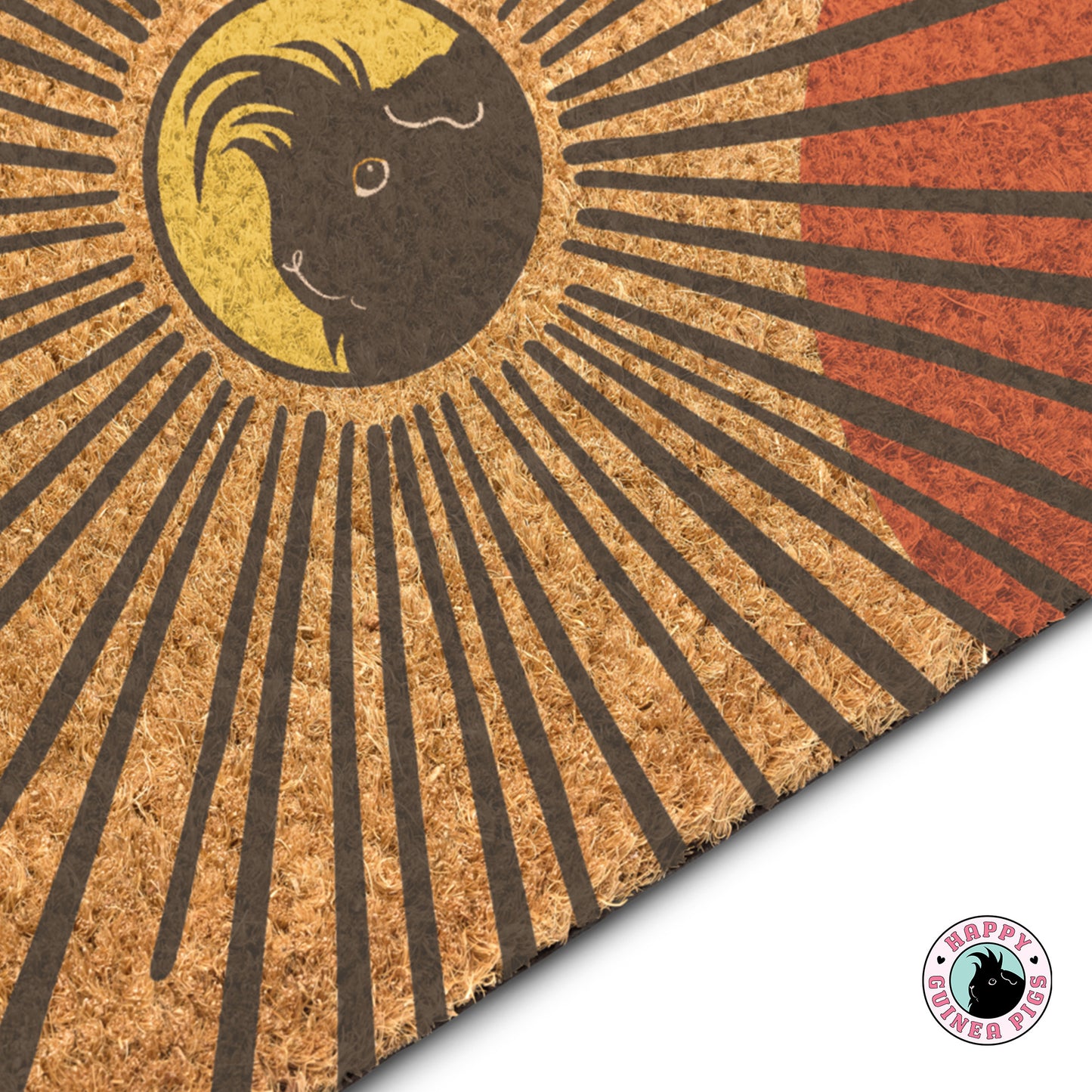 Guinea Pig Sun Burst Doormat