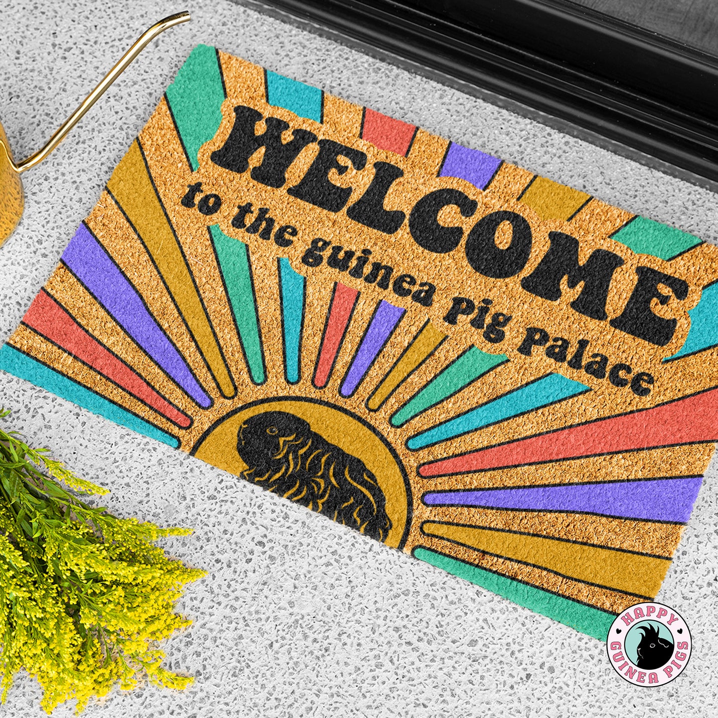 Welcome to the Guinea Pig Palace Doormat