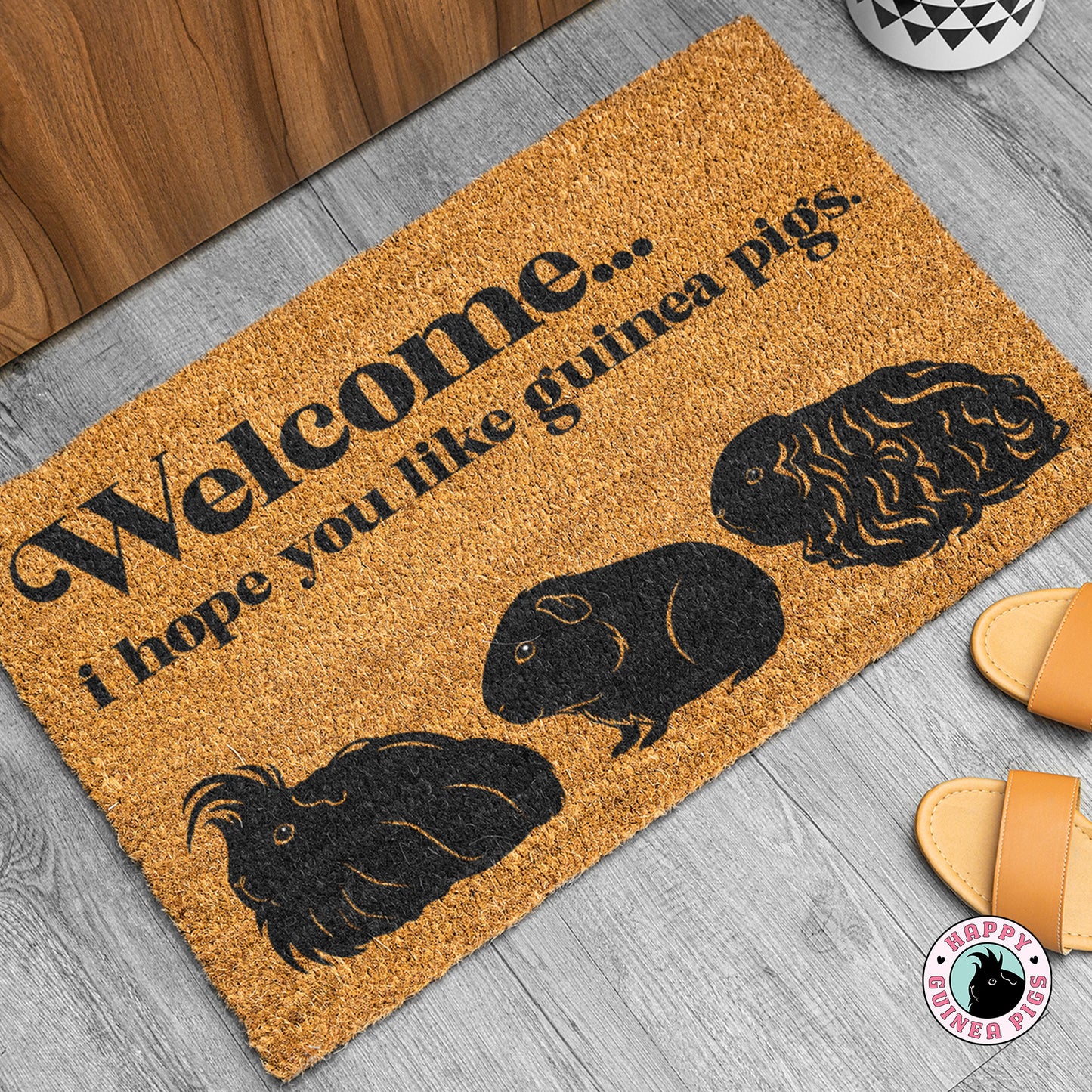 I Hope You Like Guinea Pigs Doormat