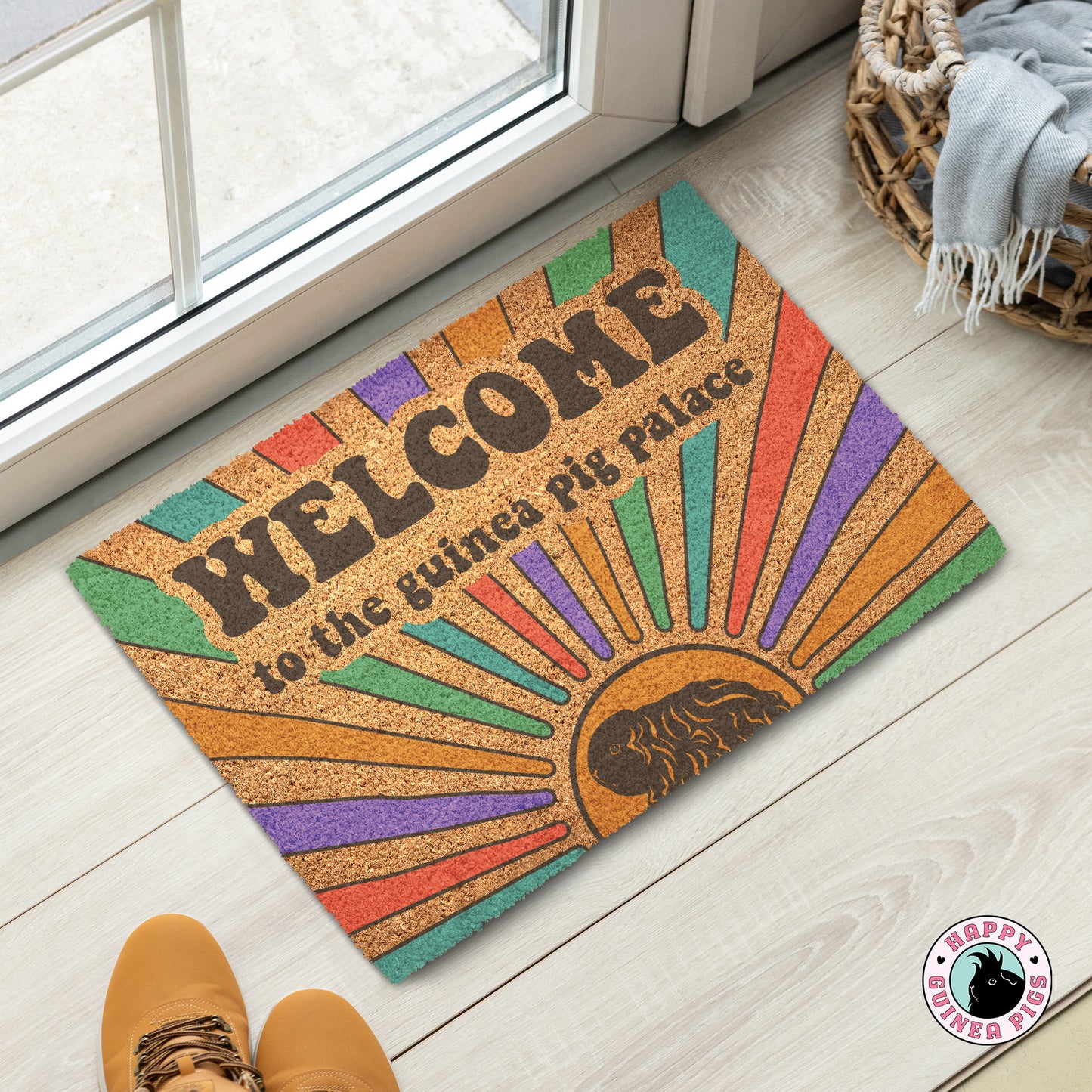 Welcome to the Guinea Pig Palace Doormat
