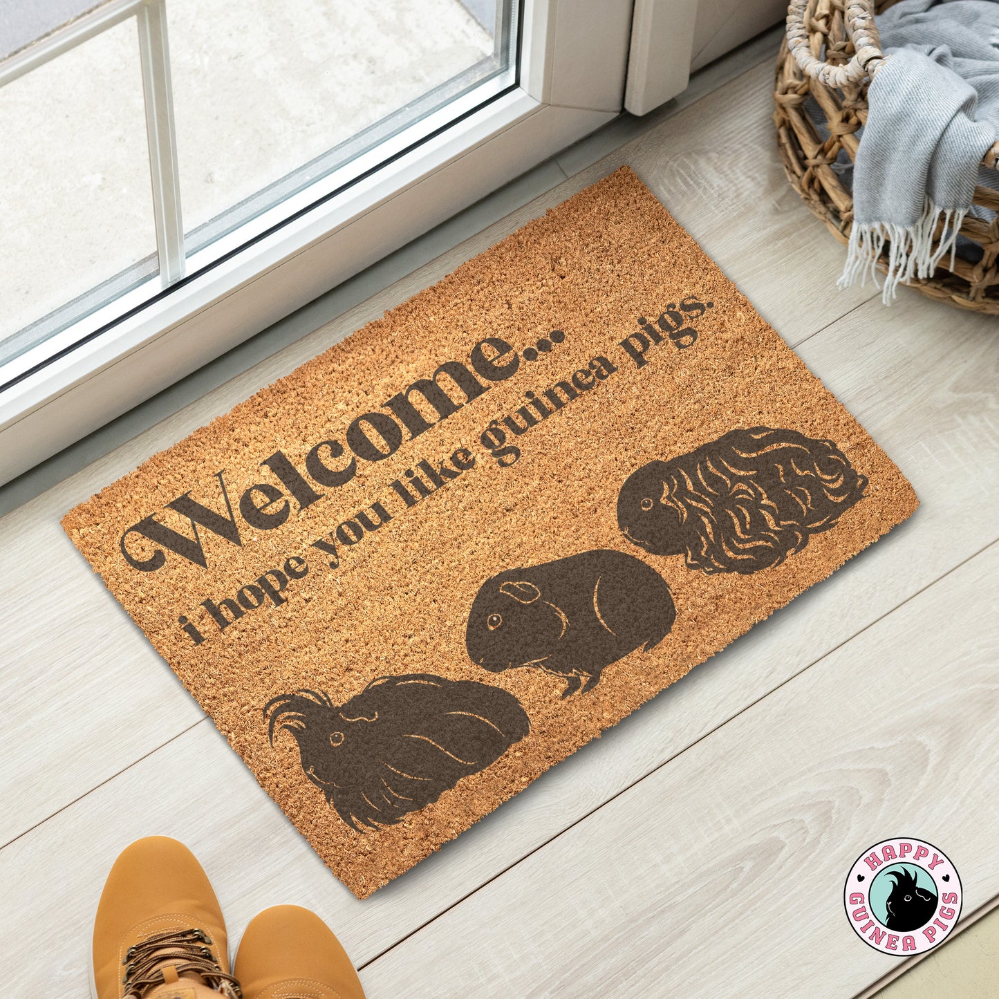 I Hope You Like Guinea Pigs Doormat