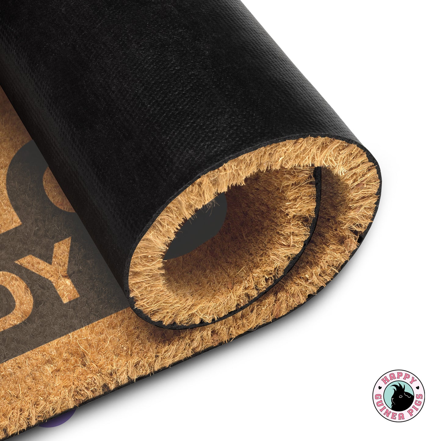 Crazy Guinea Pig Lady Lives Here Doormat