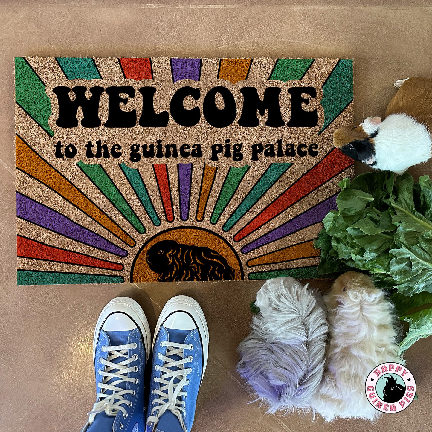 Welcome to the Guinea Pig Palace Doormat