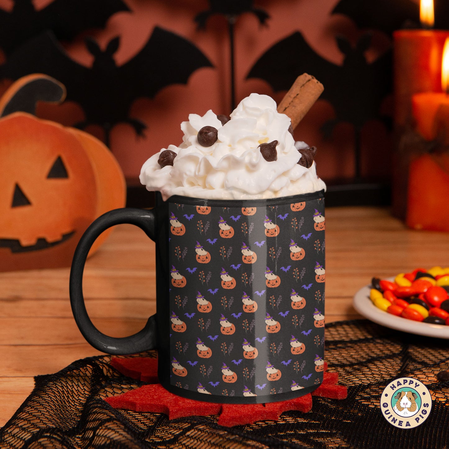 Pumpkin Witch Mug