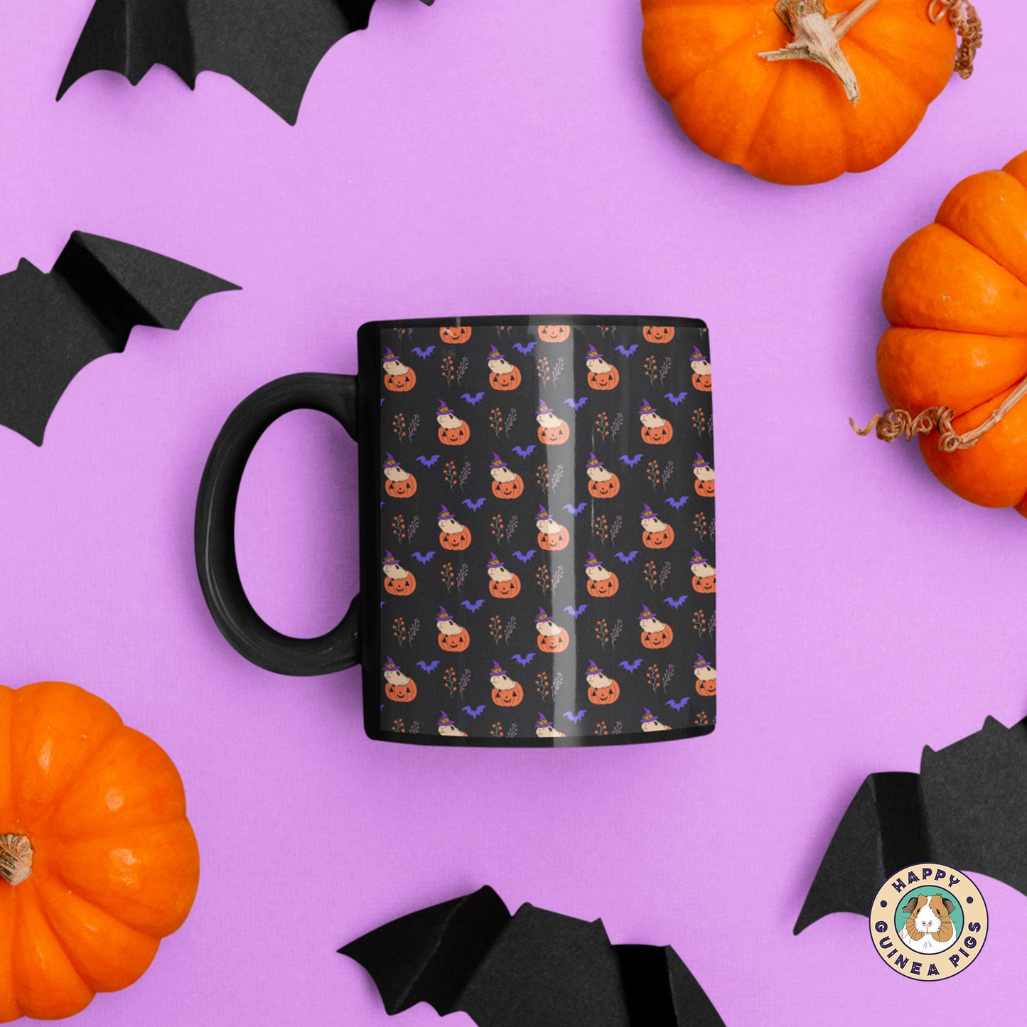 Pumpkin Witch Mug