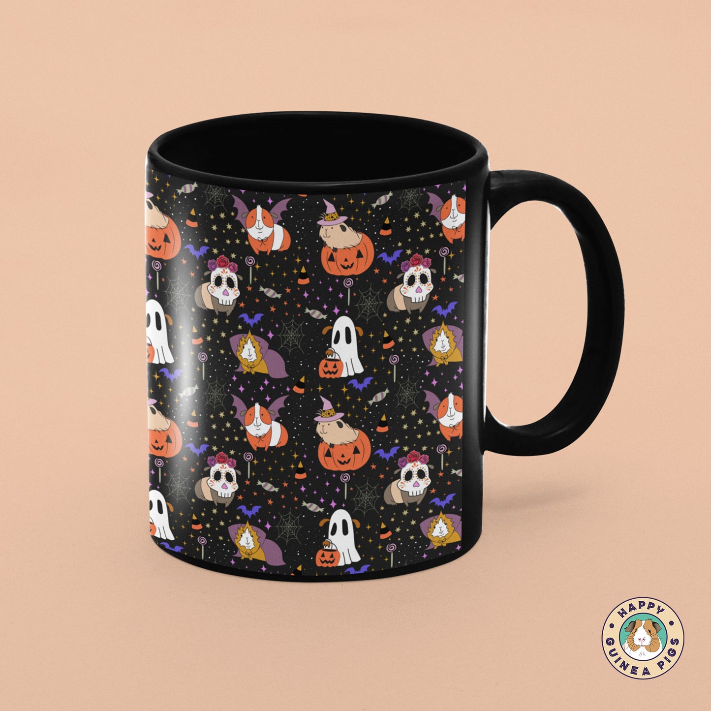 Halloween Guinea Pig Mug