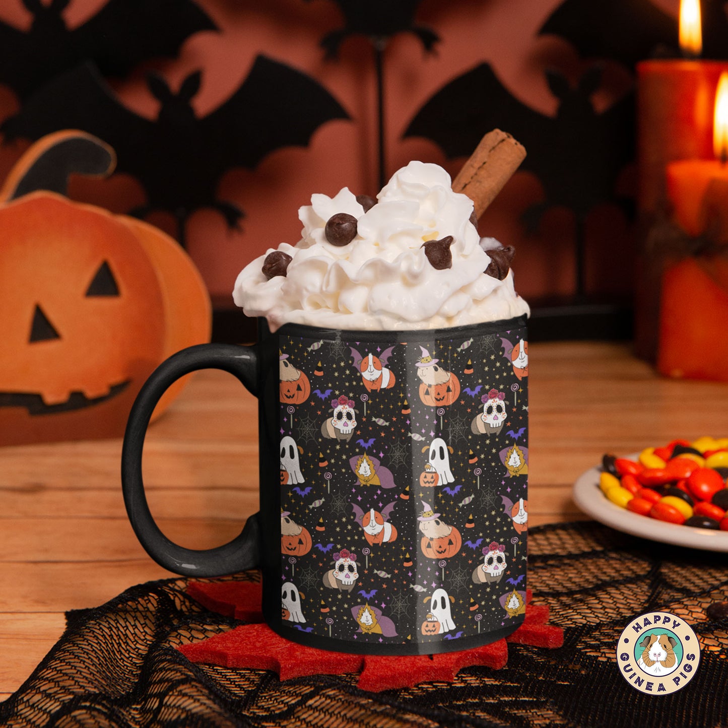 Halloween Guinea Pig Mug